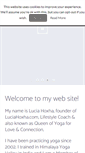 Mobile Screenshot of luciahoxha.com